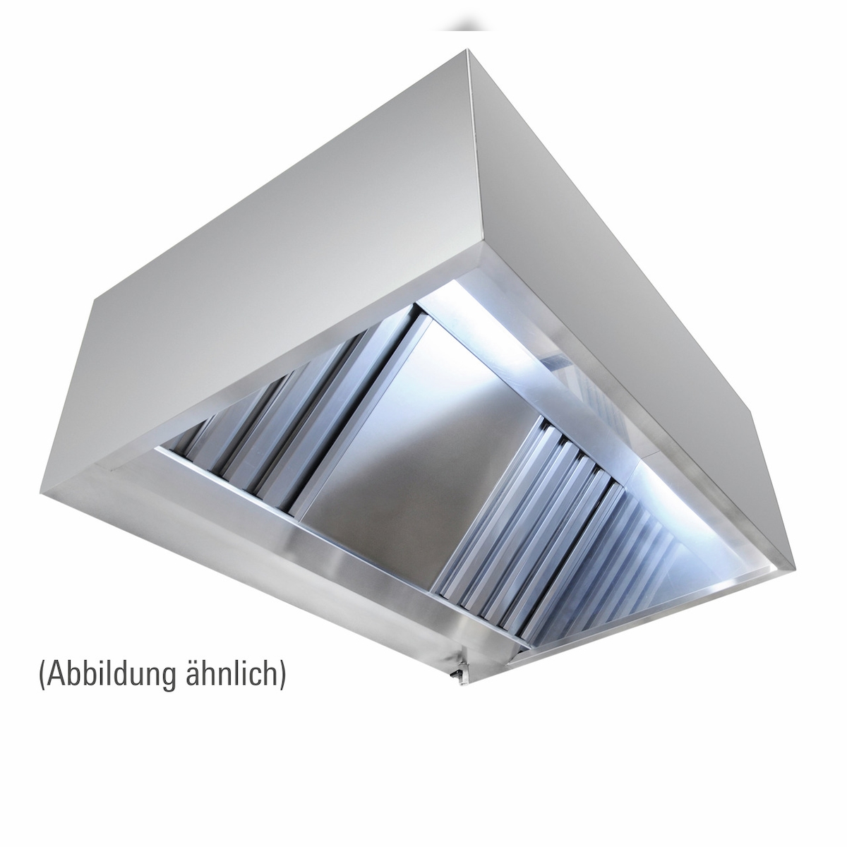 Wandhaube in Kastenform, 1800 x 1400 x 450 mm, Typ A Image