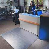 Floortex® Floortex Polycarbonate Low Pile Carpet Beveled Chair Mat | 48 W x 60 D in | Wayfair FLR1115223ER