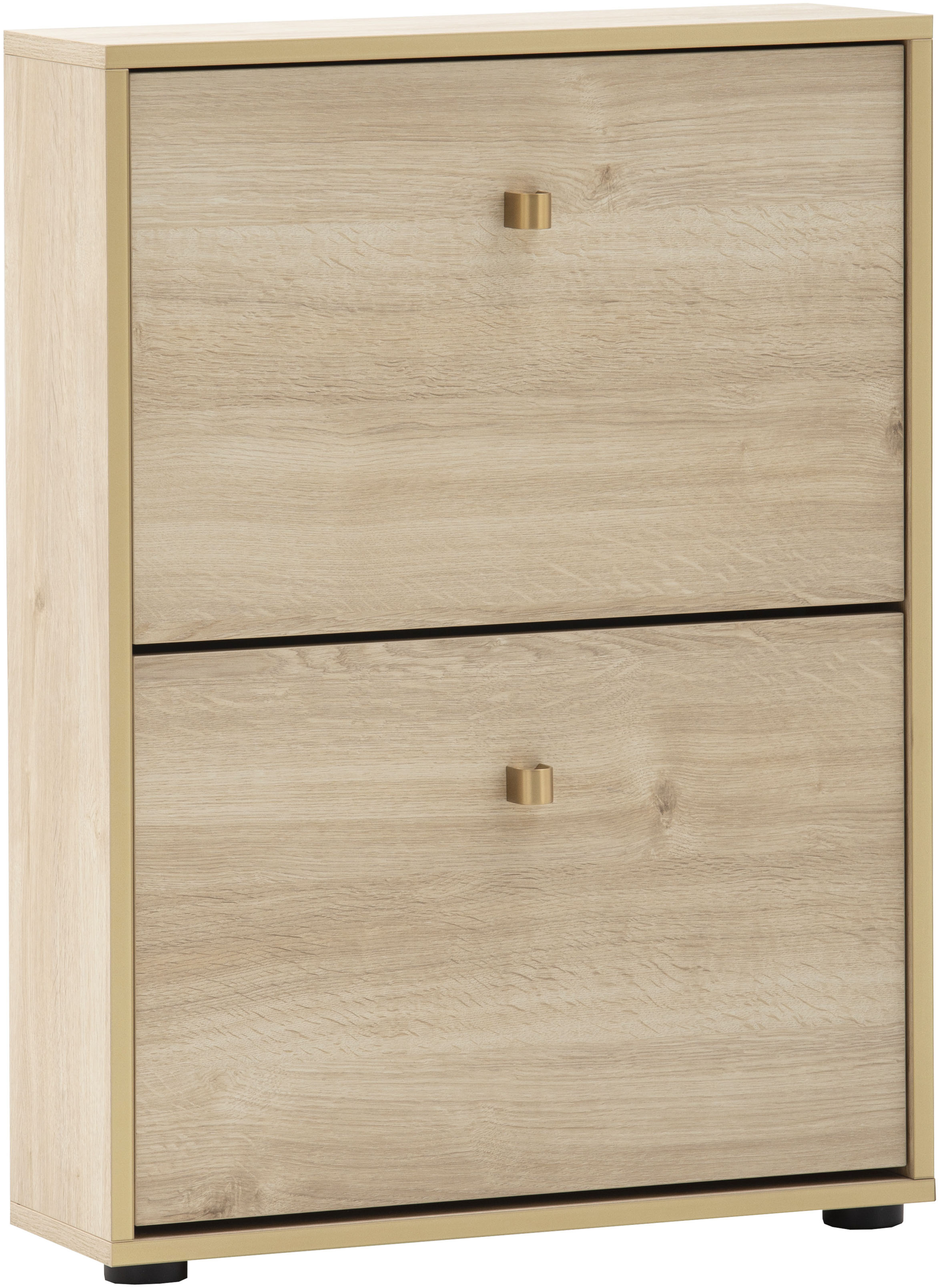 Schuhschrank SCHILDMEYER "Flora, Breite 59,8 cm", eiche hell, B/H/T: 59,8cm x 83,2cm x 19,5cm, Schränke, Schuhschrank, Made in Germany