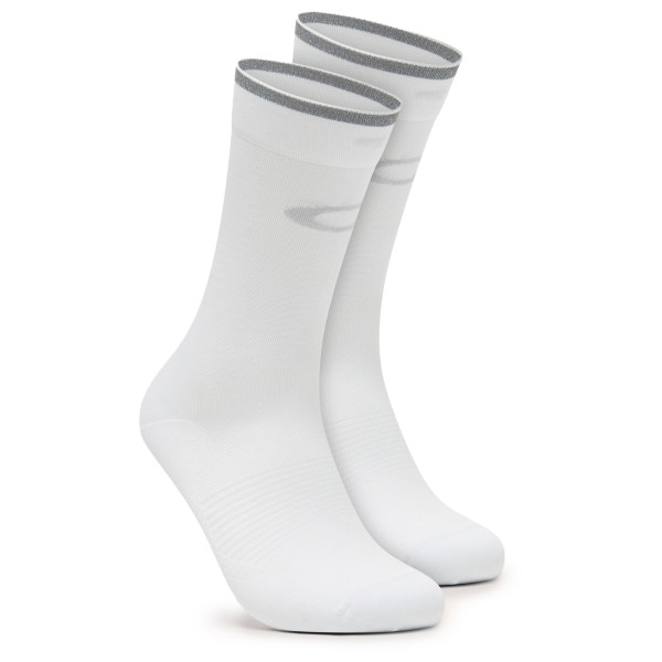 Oakley - Cadence Socks 2.0 - Radsocken 42-44 | EU 40-42 weiß/grau
