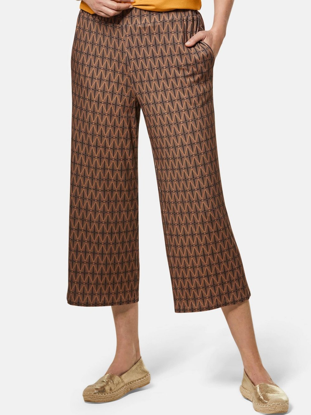 Goldner Capri- & 7/8-Hosen Damen braun, 21 Image