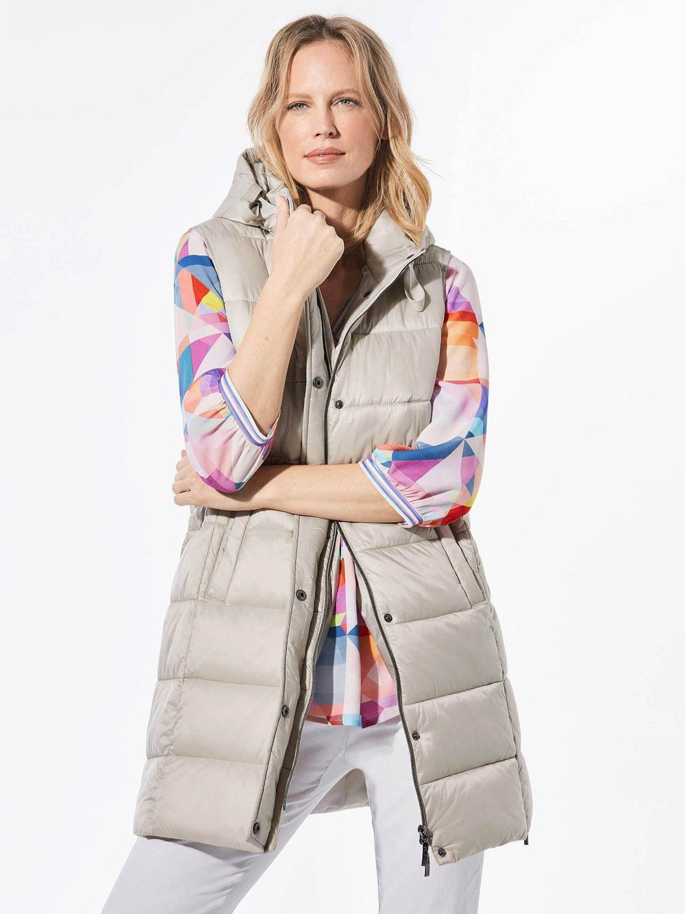 Goldner Westen Damen beige, 23 Image