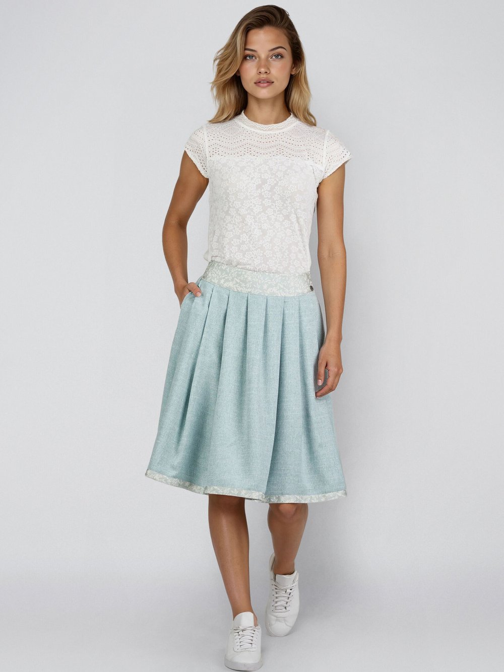 Spieth & Wenksy Trachtenrock Damen türkis, 38 Image