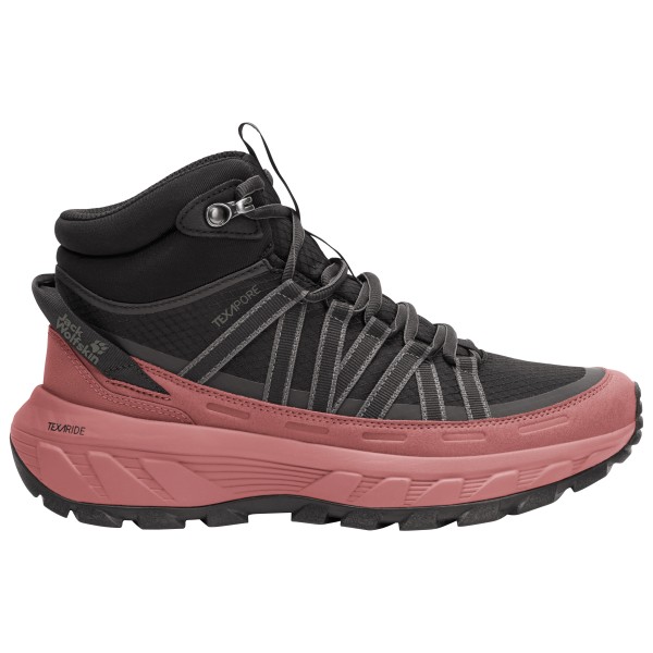 Jack Wolfskin - Women's Wild Hike Texapore Mid - Wanderschuhe 36 | EU 36 schwarz