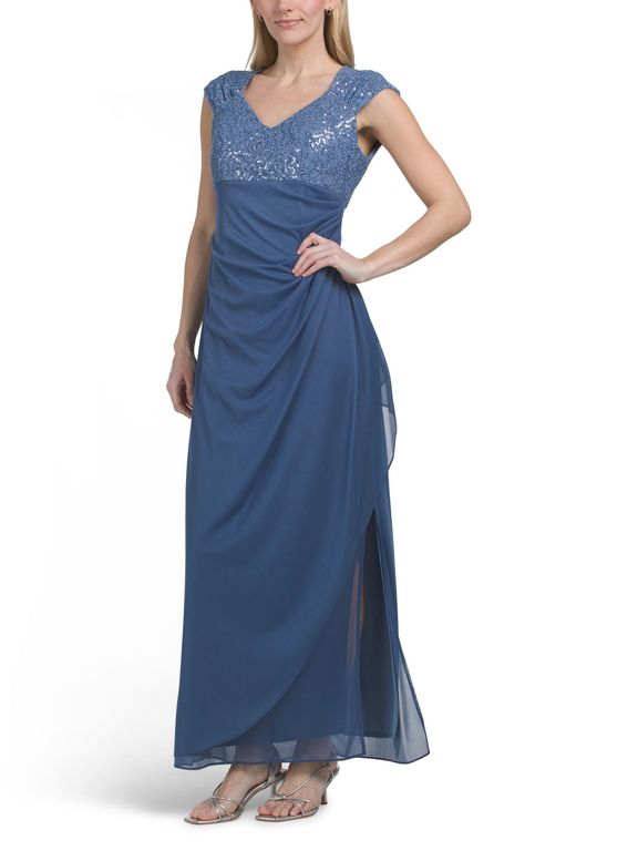 lemlem | Yani plunge dress - Blue