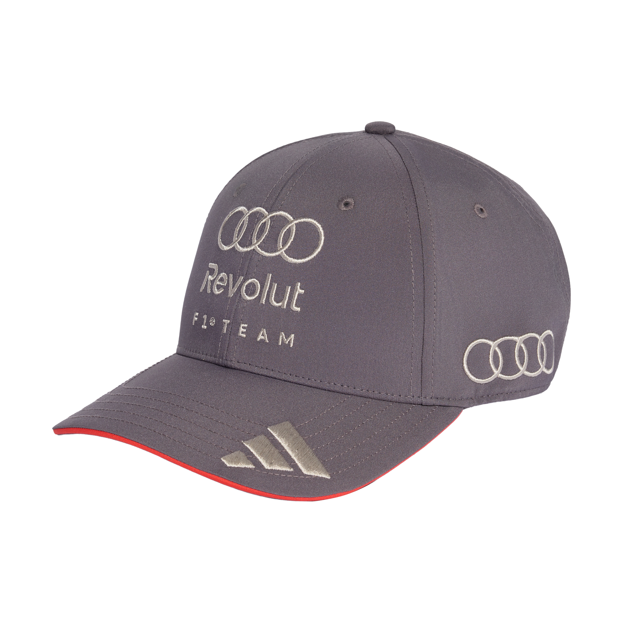 Audi F1 2026 Team Baseball Cap – Grau (Strata)