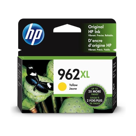 HP 3JA02AN HP 962XL, 3JA02AN Yellow Original Ink Cartridge, 1600 Yield
