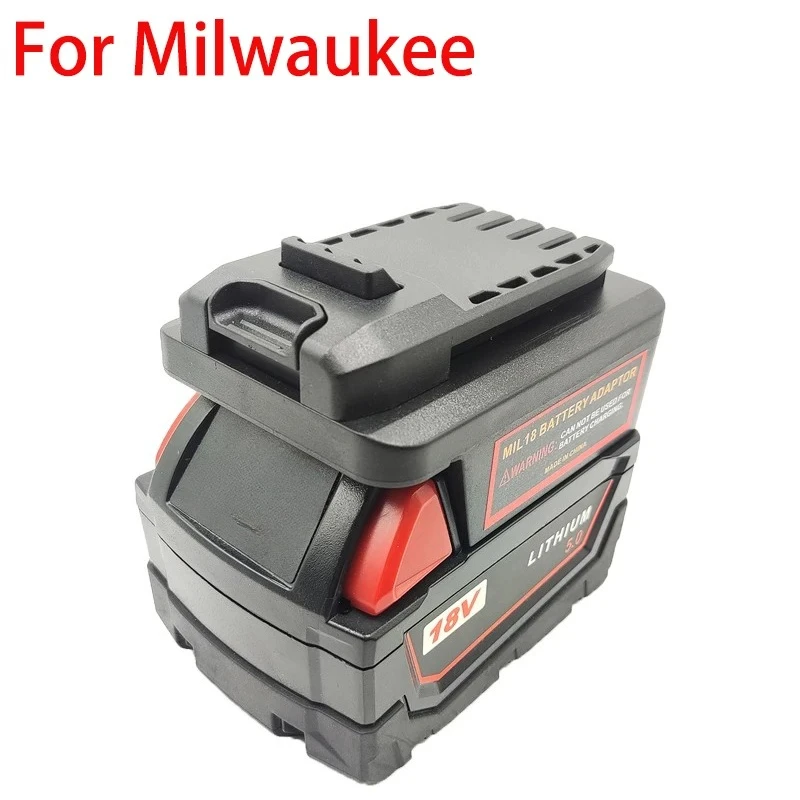 Für Milwaukee 18V Lithium-Batterien Batterie Adapter Konverter für CRAFTSMAN 20V für Stanley 18V V20 Lithium-Batterie Power Tools Image