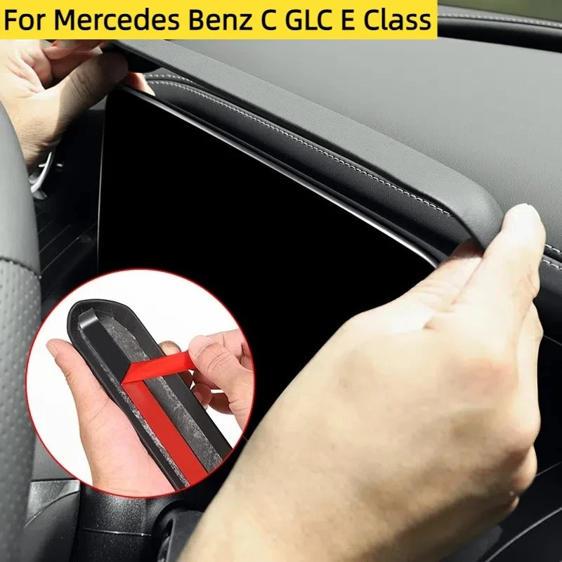 Für Mercedes Benz C GLC E Klasse W206 X254 W214 Auto Dashboard Navigation Bildschirm Schattierung Sonnenschutz Bord Änderung Zubehör Image