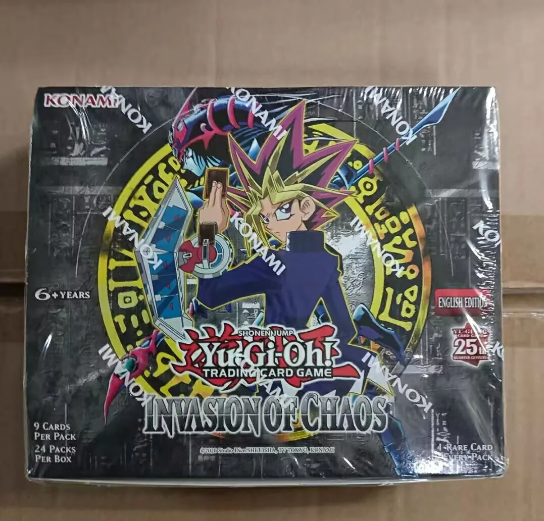 Yugioh KONAMI Duel Monsters TCG Invasion Of Chaos IOC Englische Sammlung Versiegelte Booster-Box Image