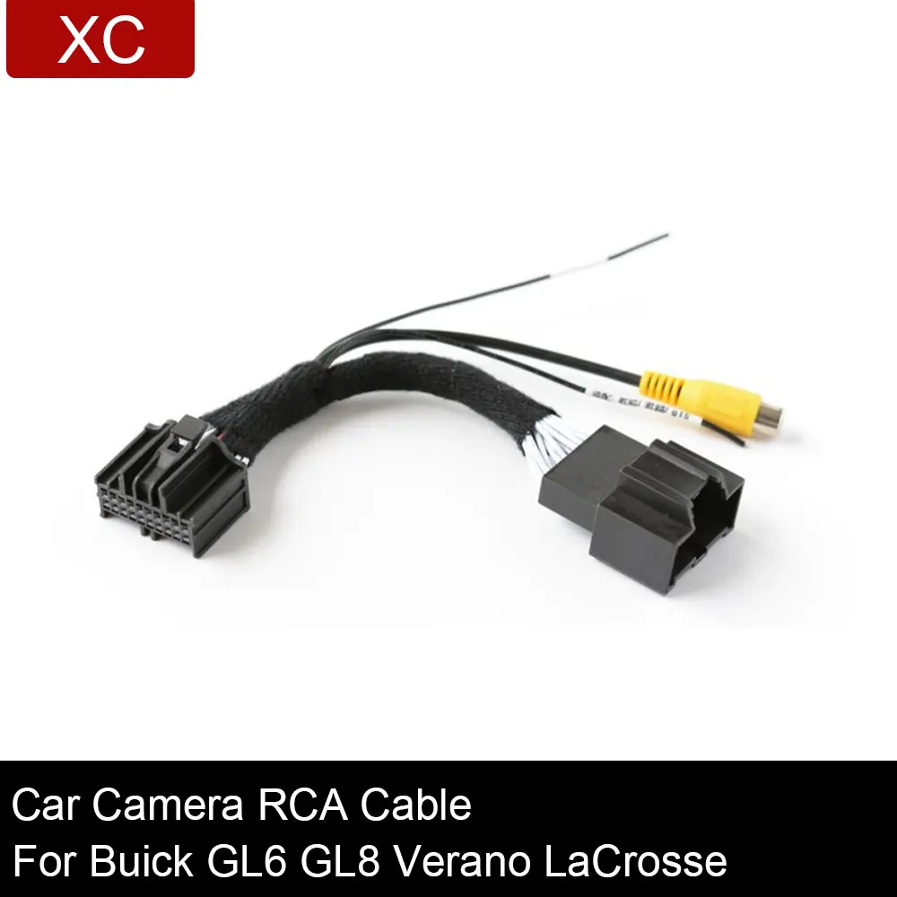 20Pin CarOriginal Video Eingang Schalter Reverse Kamera RCA Kabel Für Buick GL6 GL8 Für Verano LaCrosse 2016-2019 Cadillac AIS-L GT6 Image