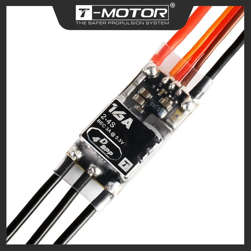 T-Motor T-HOBBY Am16A 16A 2-4S F3P Esc Fpv Elektronische Geschwindigkeitsregelung für Fpv Drohne für Free Style Drohnenmotor