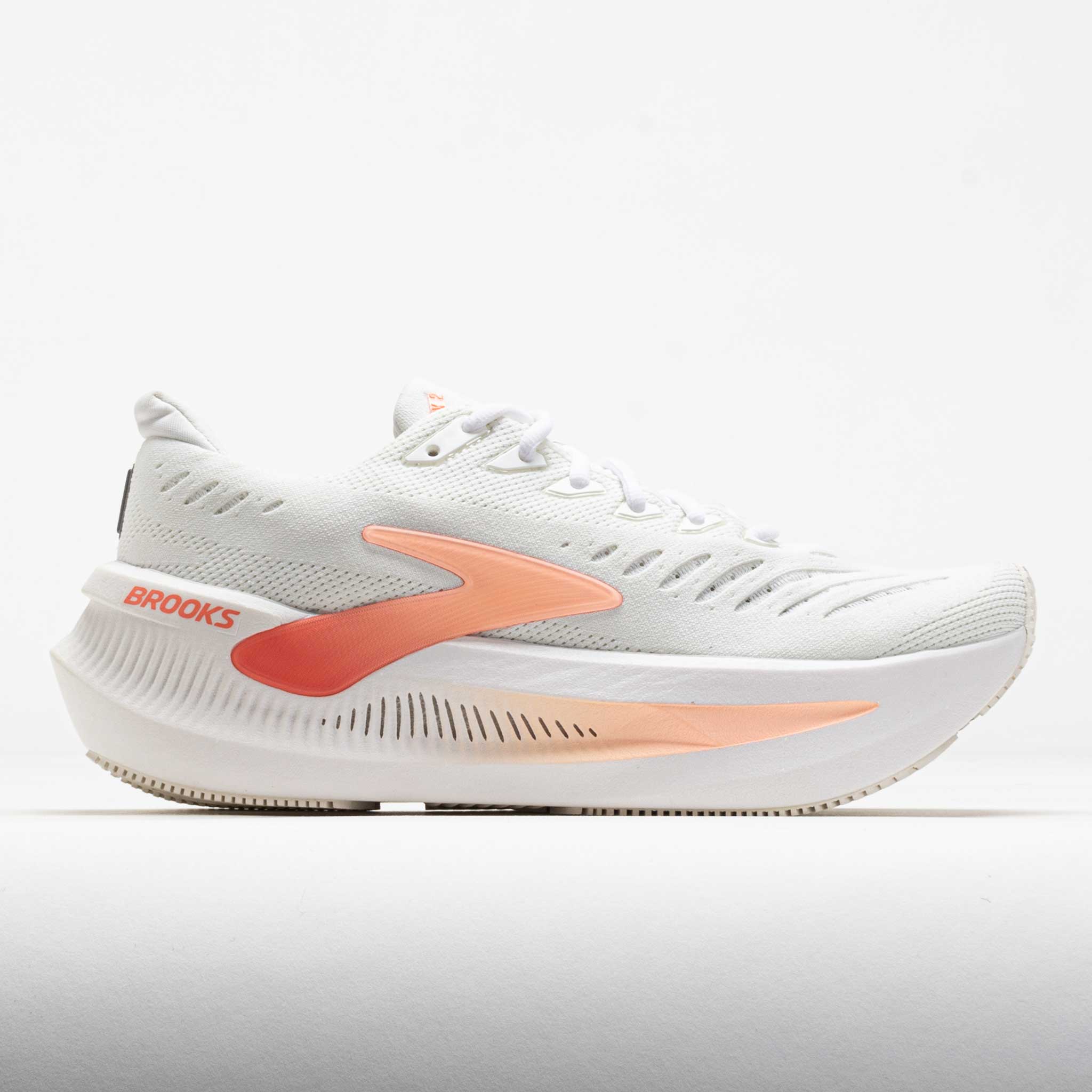Brooks Glycerin Max 2 Women's Running Shoes White/Coral/Peach