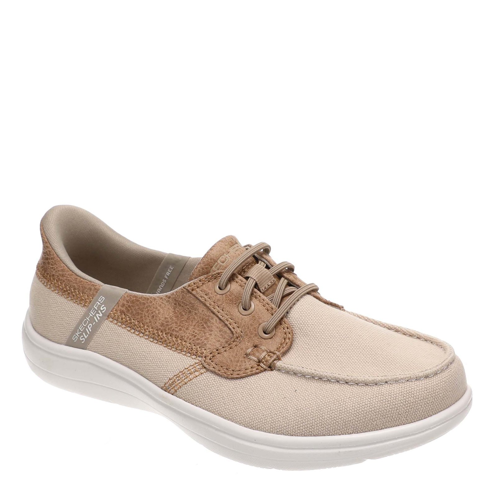 Skechers On The Go Slip-ins: Flex Radiant-Sandy - Womens 6.5 Tan Slip On Medium