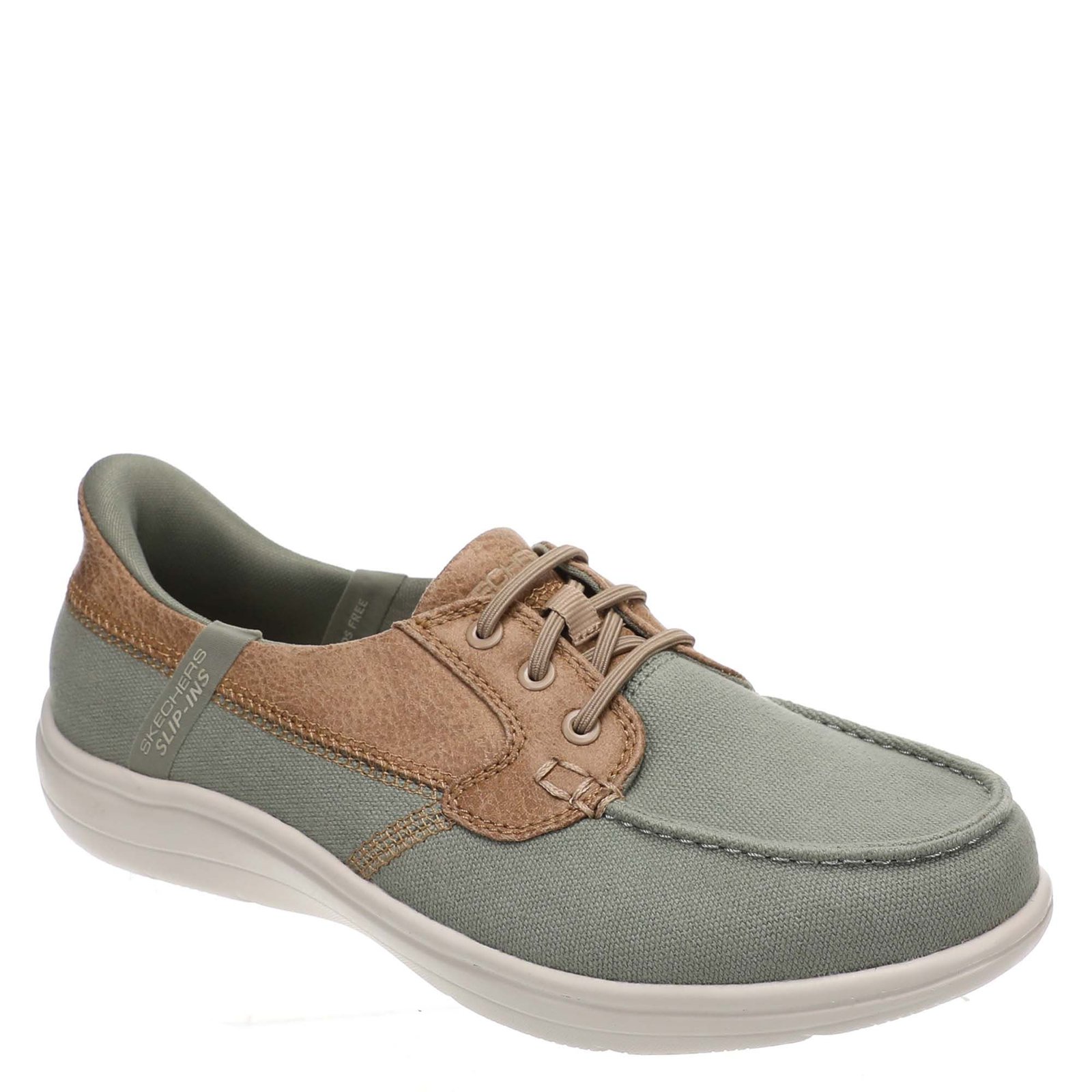 Skechers On The Go Slip-ins: Flex Radiant-Sandy - Womens 10 Green Slip On Medium