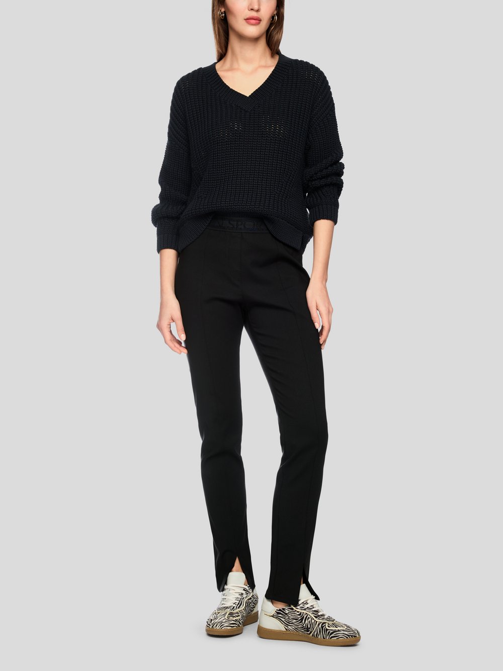 Marc Cain Hose Damen schwarz, 34 Image