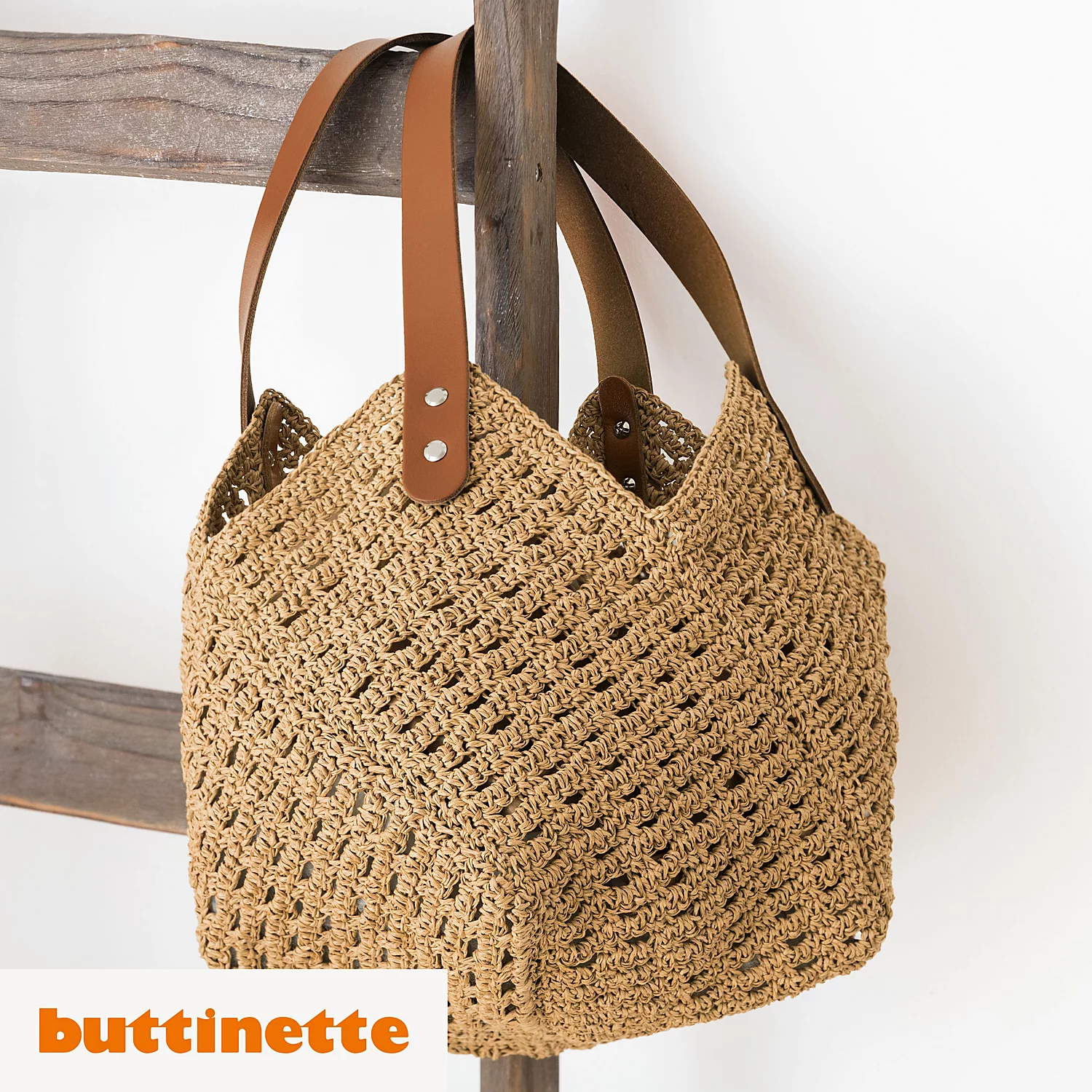 Häkelanleitung – Tasche aus buttinette Papiergarn Image