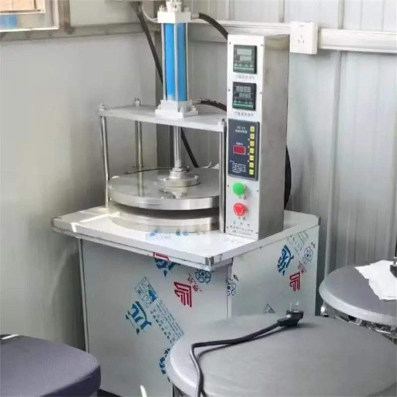 Automatische Chapati Roti Pfannkuchen-Tortilla-Herstellungsmaschine, multifunktionale Pfannkuchen-Backmaschine Image