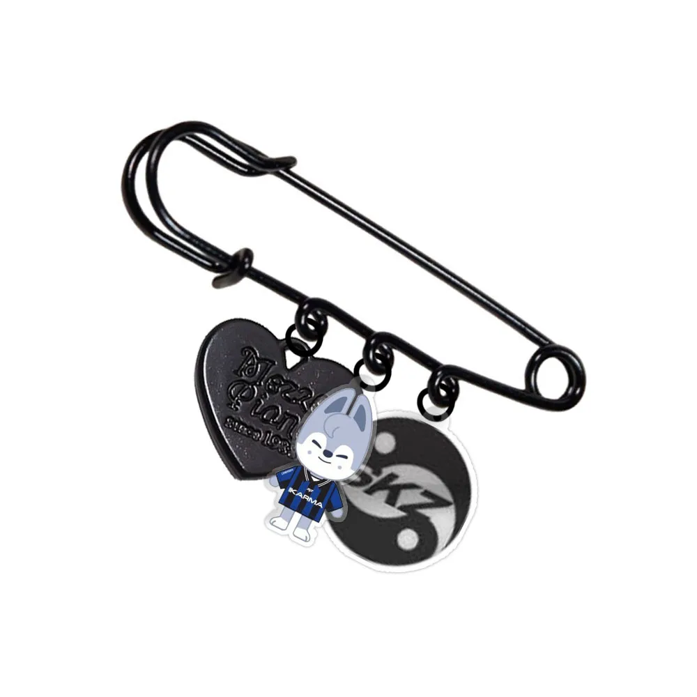 SZOO Stray Children STRAY KIDS KARMA Pin Acryl Neuer Schlüsselanhänger Halloween Fan Geschenk Weihnachtsgeschenk Image