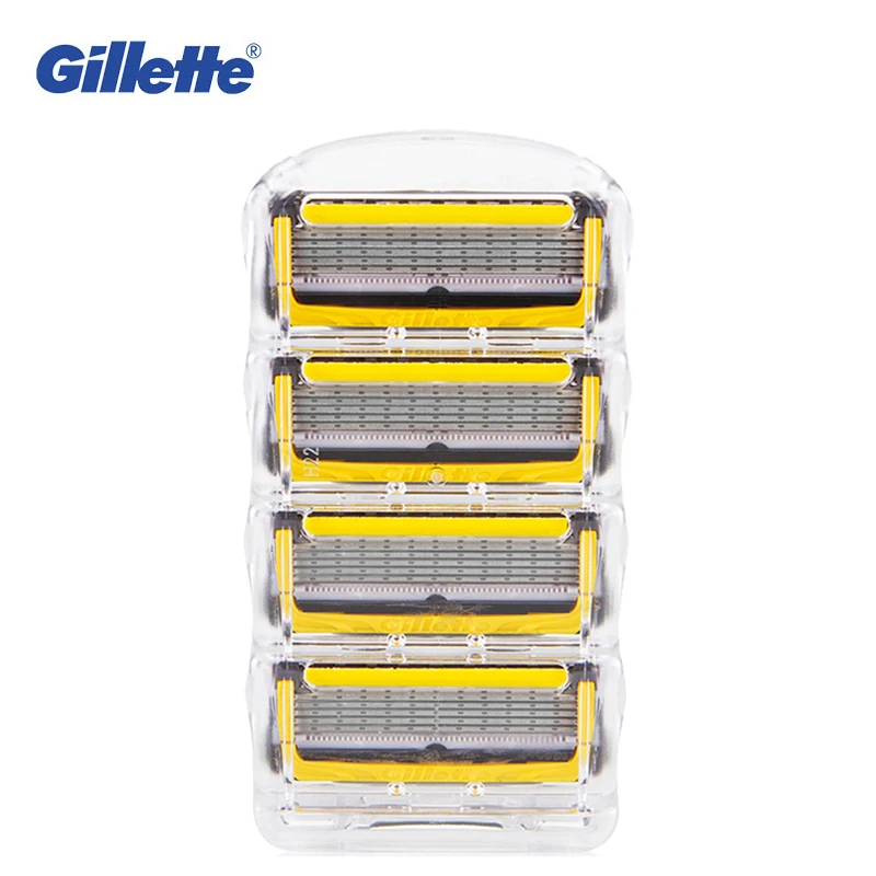 Gillette Fusion Proshield Rasierer, 5-lagige Klinge, manuelle Rasierer, Bartrasierklingen Image