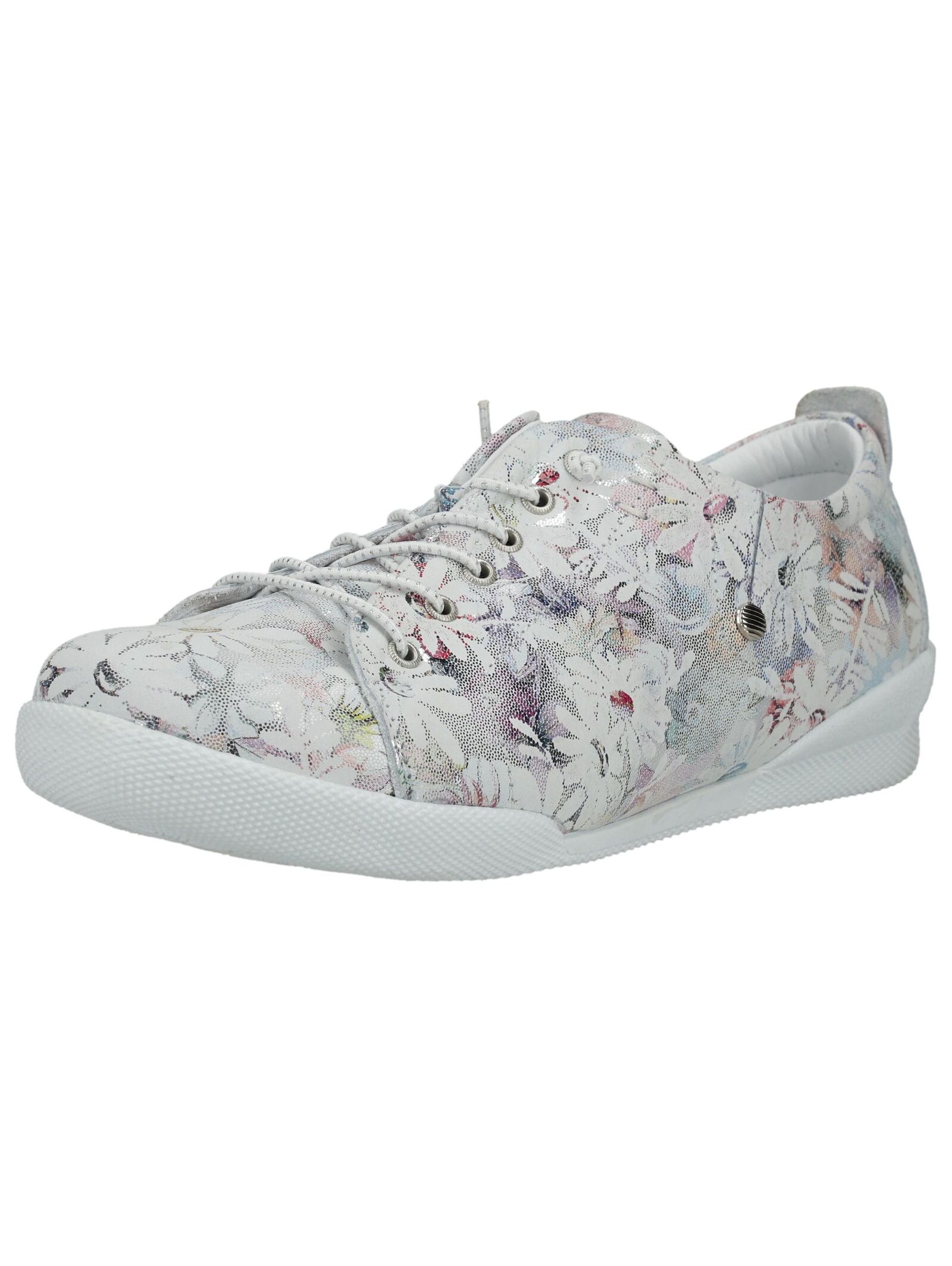 Sneaker ANDREA CONTI "Andrea Conti Sneaker Leder", Damen, Gr. 41, mehrfarbig, Schuhe Sneaker