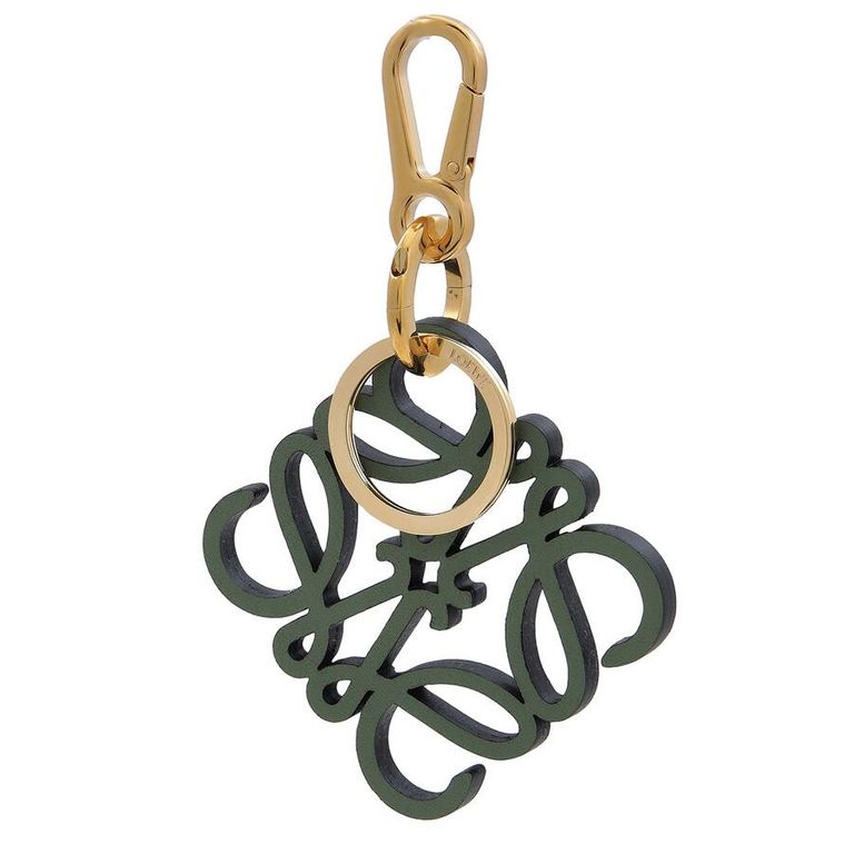 Anagram Charm - Green - Loewe Necklaces