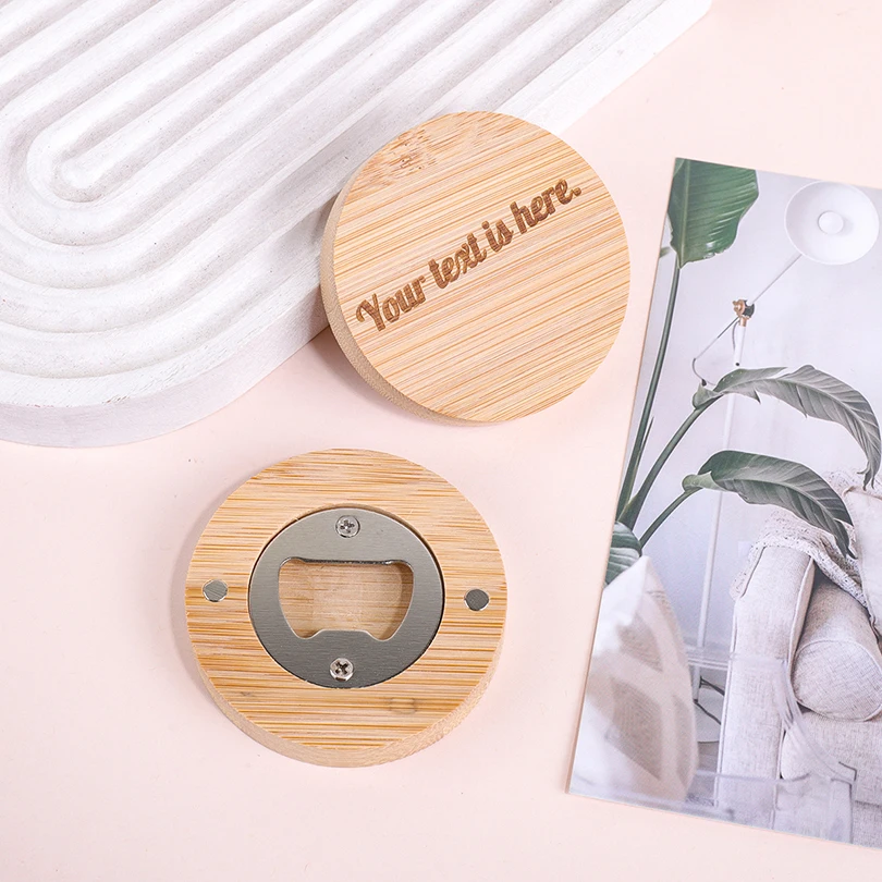 Apribottiglie Personalizzato con Testo, Nome Inciso, Regalo per Ospiti, Logo Inciso al Laser, Cavatappi Personalizzato