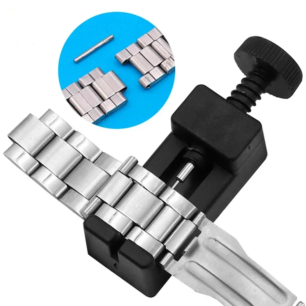 1 pièce : outils de réparation de montres, outil pour ajuster le bracelet de montre, avec outil pour retirer les maillons de bracelet et les goupilles, outil pour ajuster le bracelet, outil pour