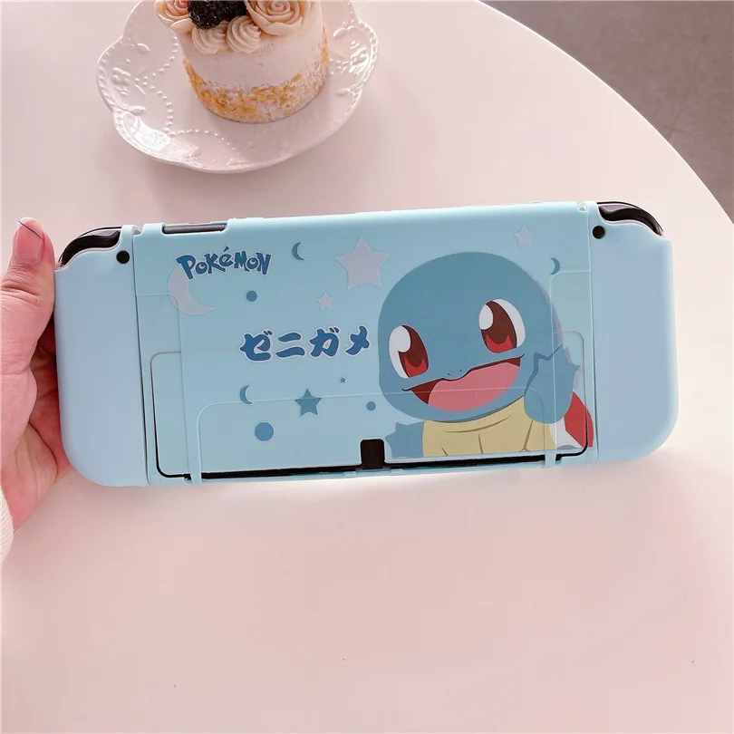 Pokemon Squirtle Soft Case Dock Station Abdeckung Schutzhülle Für Nintendo Schalter Oled Konsole Kristall Schutz Haut Image
