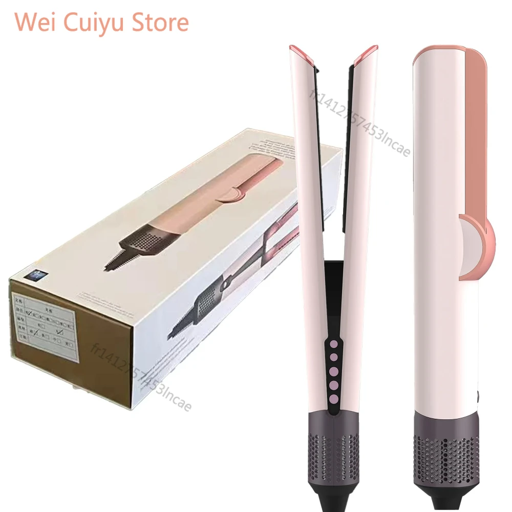 2-in-1 Professioneller Haarglätter & Haartrockner Styling-Tool mit Heizfunktion, Glätteisen mit negativen Ionen für langanhaltendes Styling Image