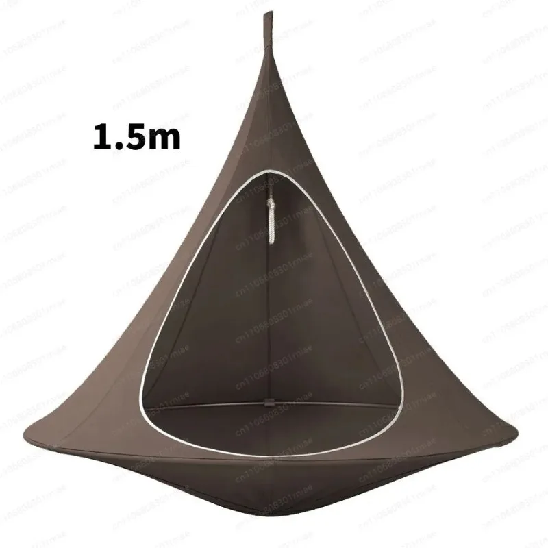 1,5m Schmetterlings-Schaukelstuhl Hängematte Outdoor Camping Wasserdicht Freizeit Hängendes Doppel-Villa-Sofa Zelt Image