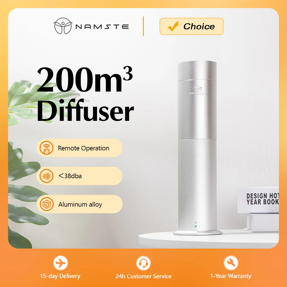 Nmaste Hotel Duft Diffusor 300m ³ Raum abdeckung Bereich elektrische Home Office Hotel Aroma ätherisches Öl Parfüm Duft Diffusor Image