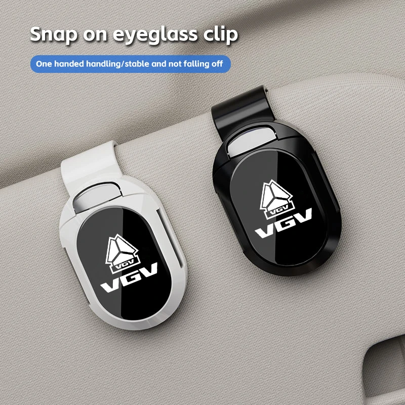 Auto Brille Clip Sonnenblende Sonnenbrille Halter Lagerung Clip Tragbare Gläser Halter Für VGV VX7 U70Pro U75PLUS U75 TX7 Zubehör Image