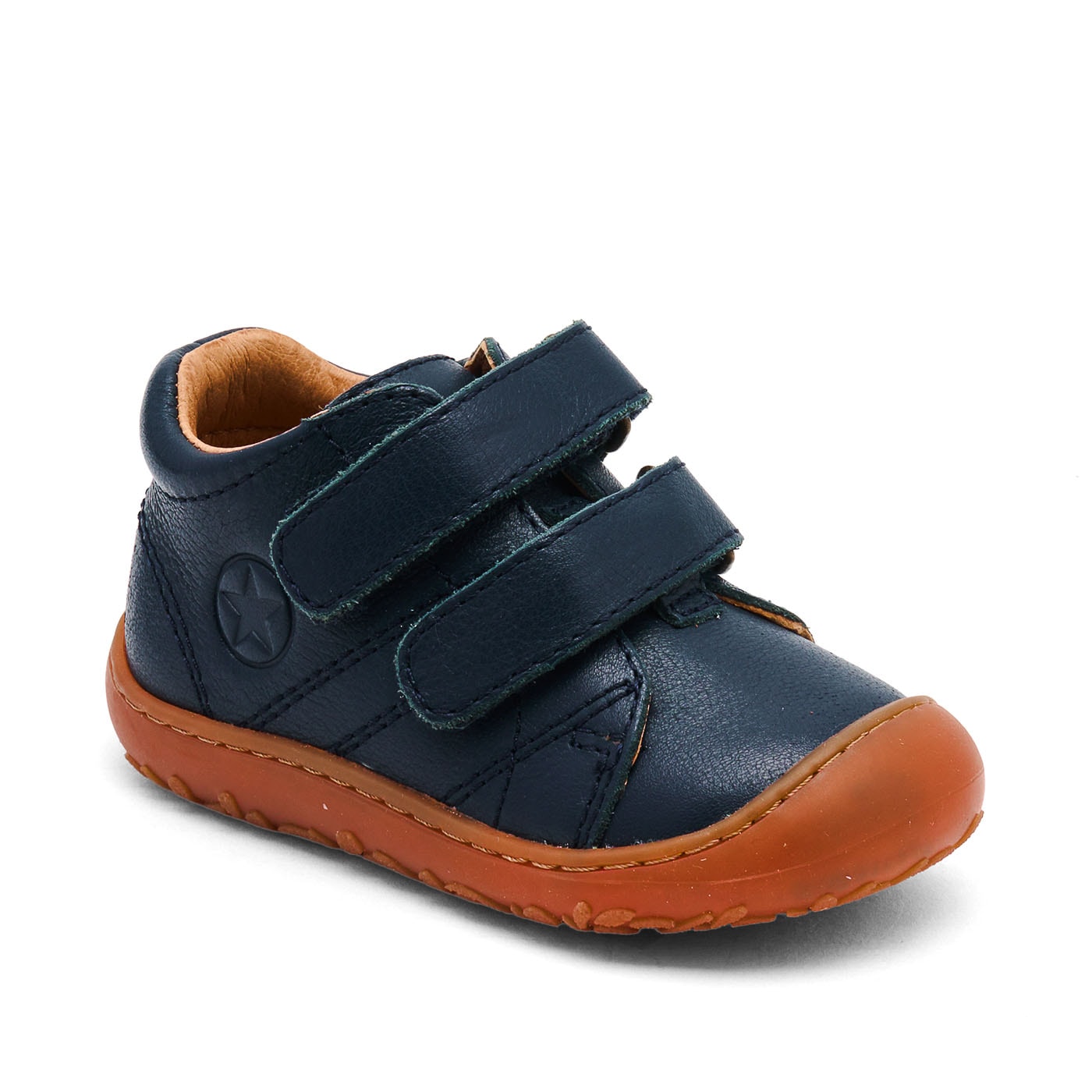 Lauflernschuh BISGAARD "barefoot hale", Baby, Gr. 25, dunkelblau, Schuhe Lauflernschuh, Barfußschuh mit Wechselfußbett, Größenschablone zum Download