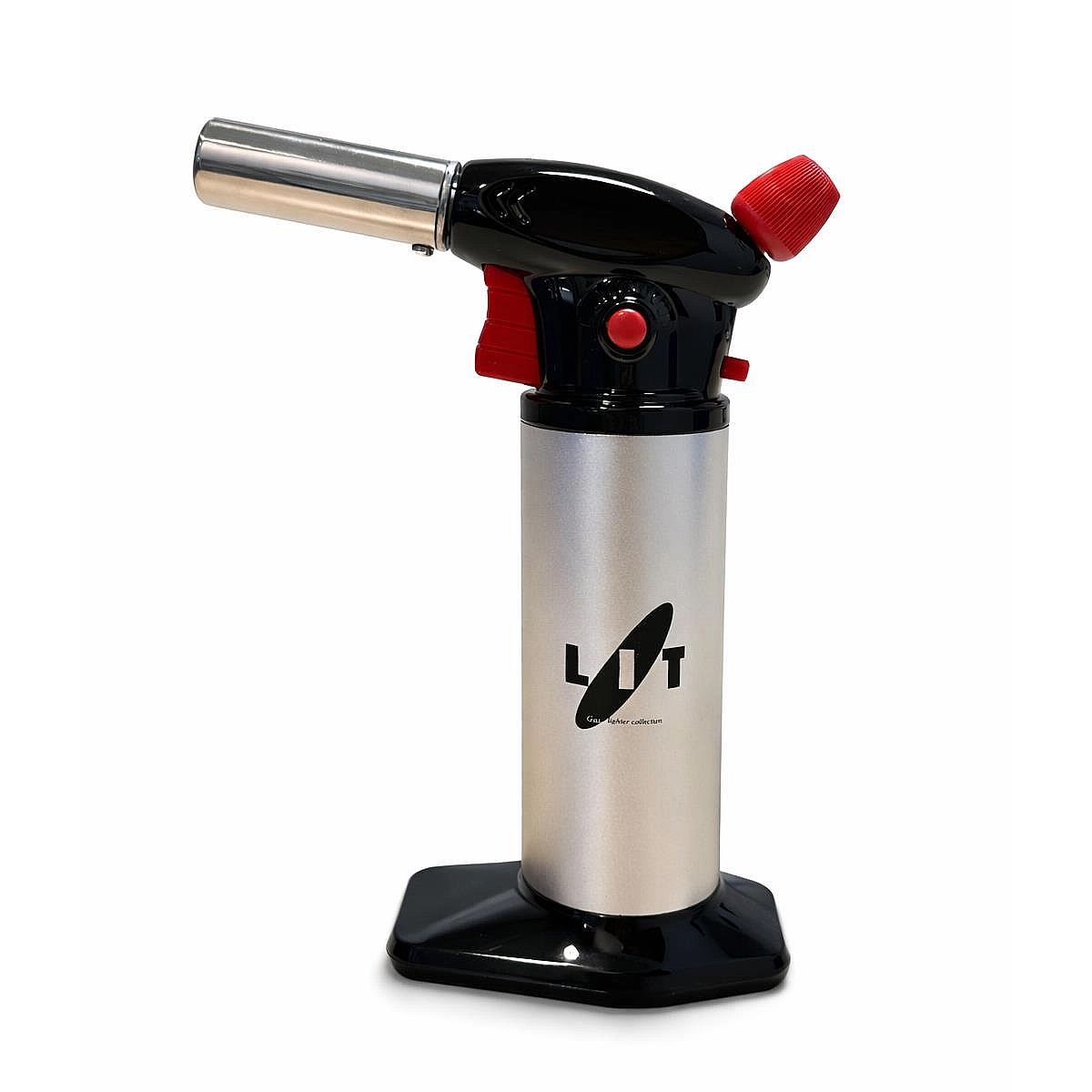 Lit Gas – Professioneller Küchen-Gasbrenner mit regulierbarer Flamme und Kindersicherung - 18.5 x 6.5 cm Image