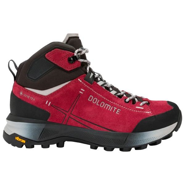 Dolomite - Women's Shoe Vernale Hike Mid GTX - Wanderschuhe 38 | EU 38 schwarz/rot