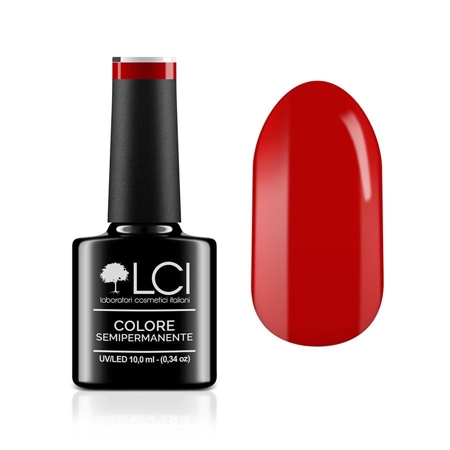 LCI Cosmetics - Smalto Semipermanente Rosso Red Passion 10 ml