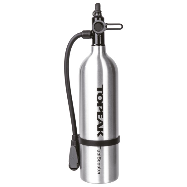 Topeak - TubiBooster X - Standpumpe grau/weiß