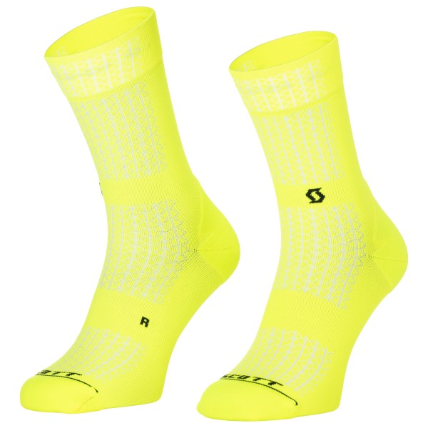 Scott - Performance Crew Socks - Radsocken 42-44 | EU 42-44 gelb