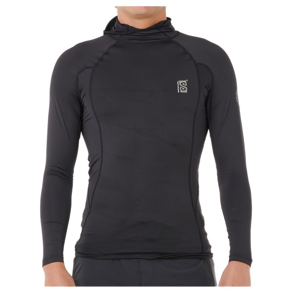 Rip Curl - Search UPF Perf Hood L/S - Lycra Gr L grau
