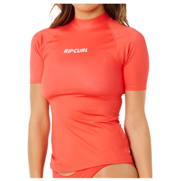 Rip Curl - Women's Classic Surf S/S UPF Rashguard - Lycra Gr S rot