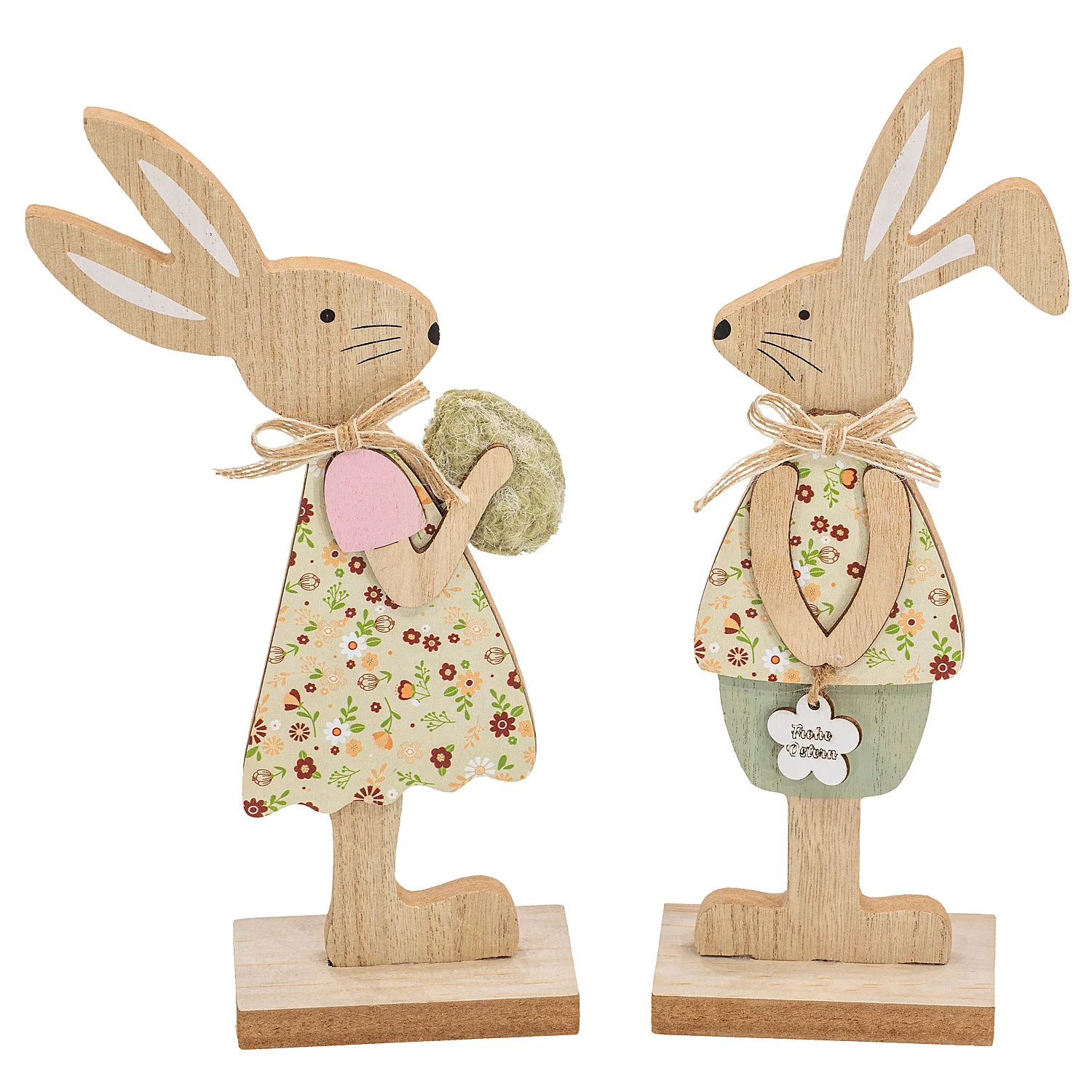 Deko-Hasen, 27 cm, 2 Stück Image
