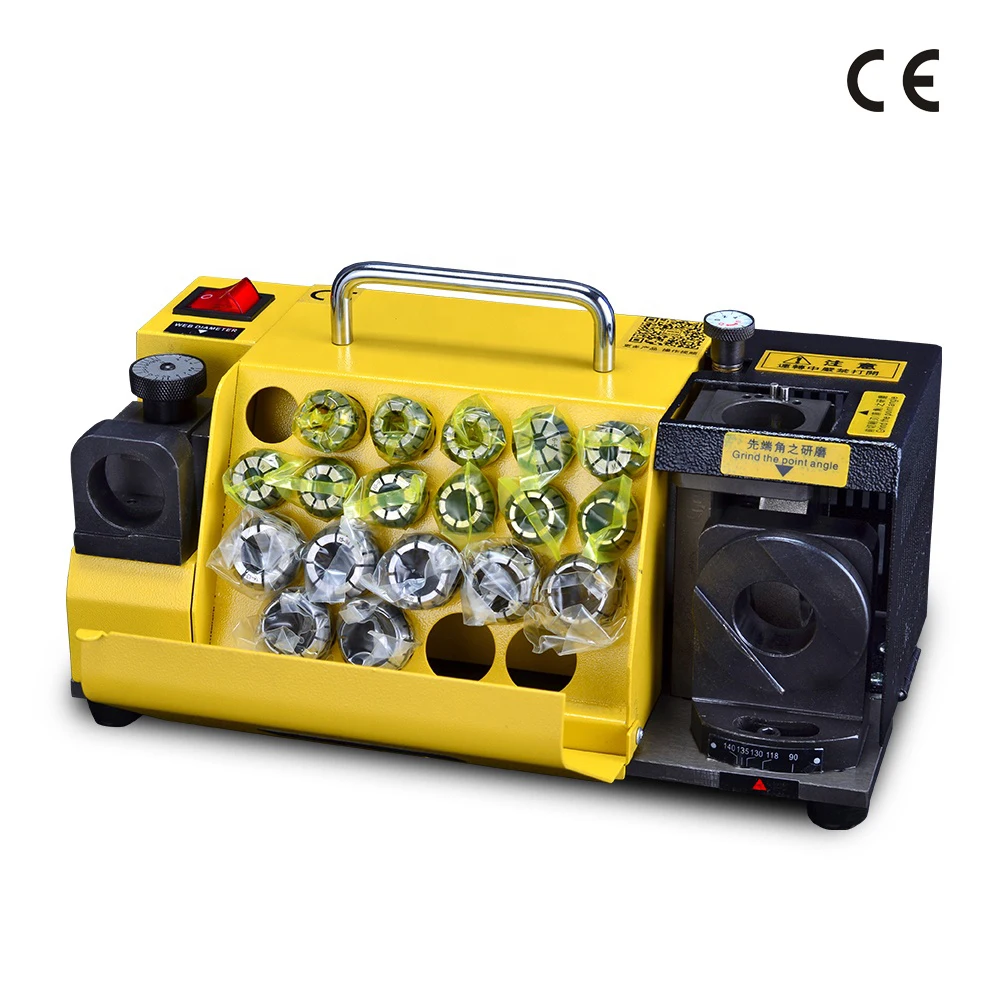 MR-20G Drill Bits Sharpener Grinder 3~20mm Twist Bit Grinder Electric Drill Bit Grinder Sharpening Machine 220V 120W Image