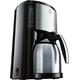 Melitta Look Therm Selection - Filterkaffeemaschine - mit Thermokanne - 10 Tassen - Schwarz (M 661 BK SST)