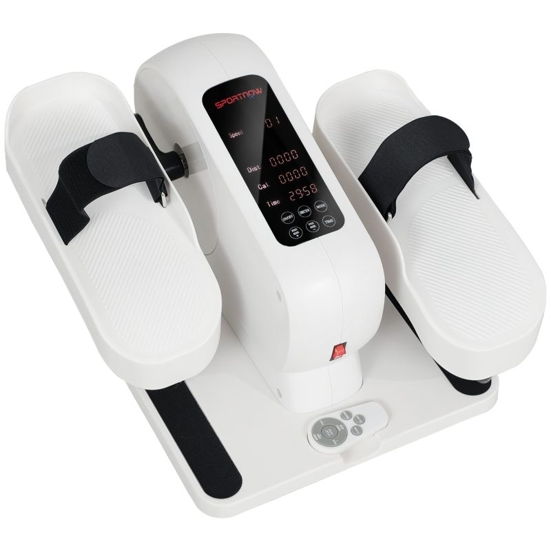 SPORTNOW Mini Ellittica, Cross Trainer Elettrico da Sottopensile con T