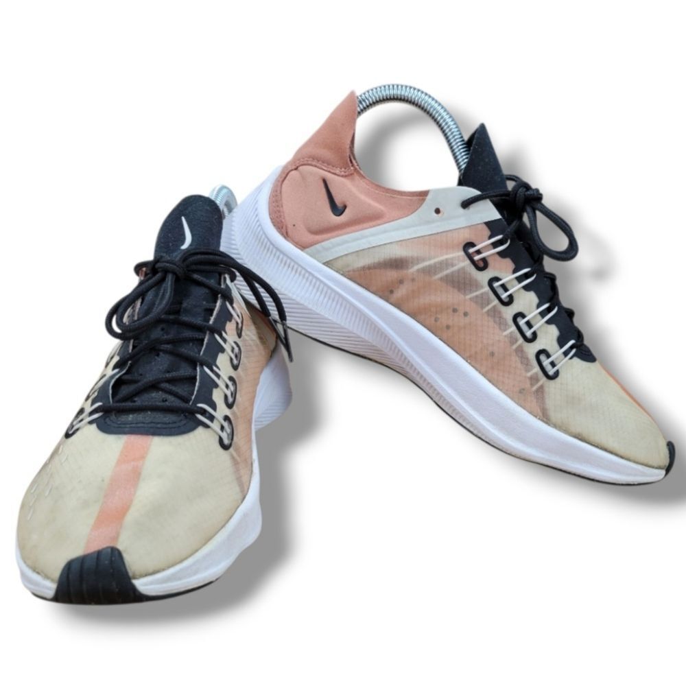 Nike Shoes | Nike Shoes Size 8 Women's Sneakers Nike Exp-X14 Shoes Light Bone Nike Ao3170-200 | Color: Cream/Pink | Size: 8