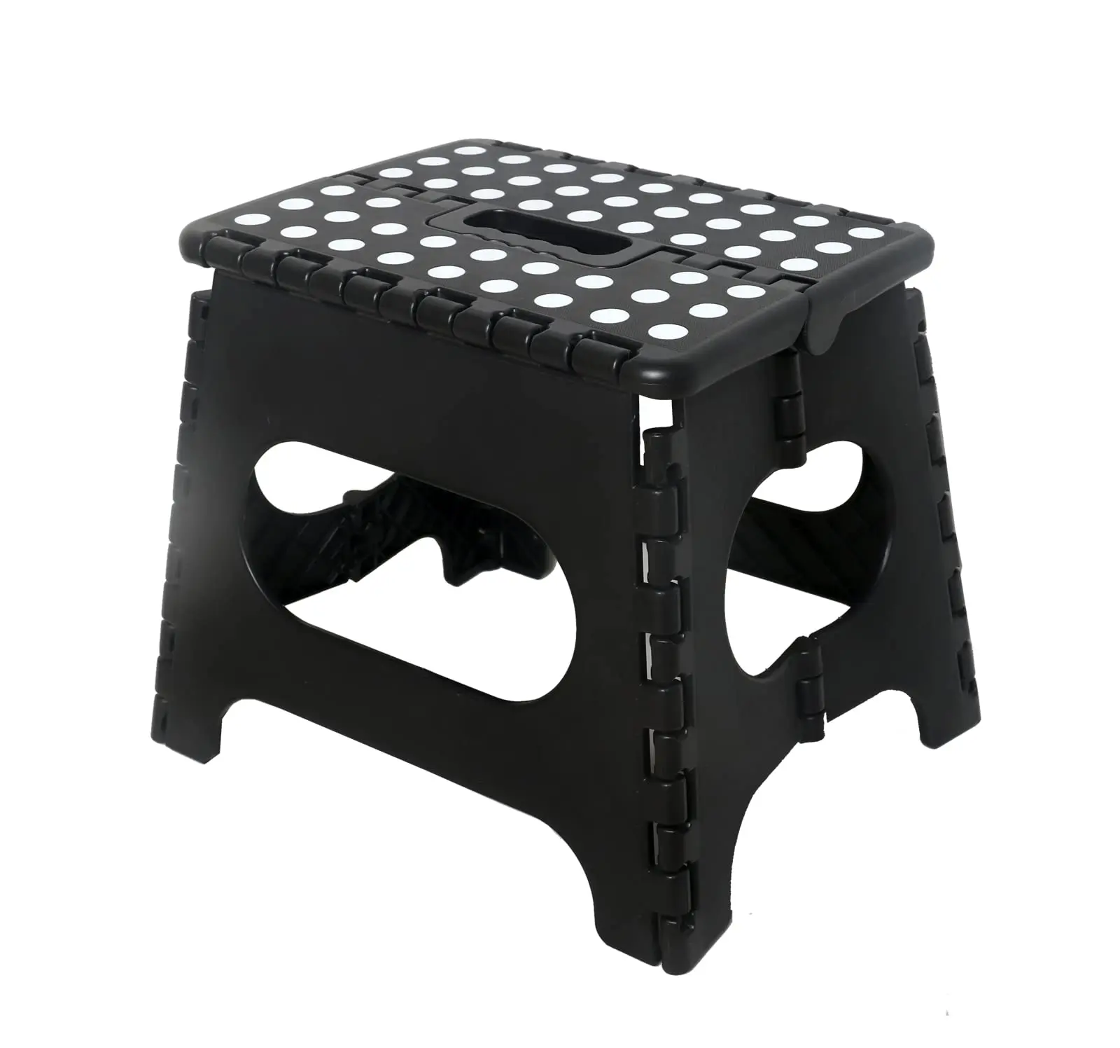 Klappbarer Tritthocker, Robuster Tritthocker für Erwachsene, Kompakter Fußhocker, Leichter Tritthocker für Küche, Badezimmer
