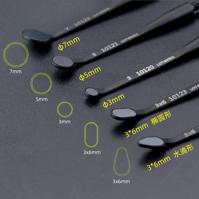 Zahnwurzelkanalmikroskope Zahnarzt Mundkappen mit vorderer Oberfläche Orale Reflektroskope Klare Bildgebungstool zum Füllen des Wurzelkanals Image