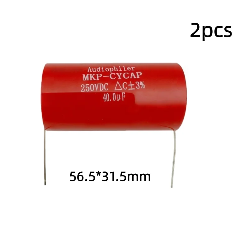 2PCS 400V2,2UF Audiophiler MKP Kondensator Audio 250V0,47UF 400V 10UF/400V1UF 630V 0,22UF 0,33UF 6,8UF 7,5UF 8,2UF 12UF 15UF ±3% Image