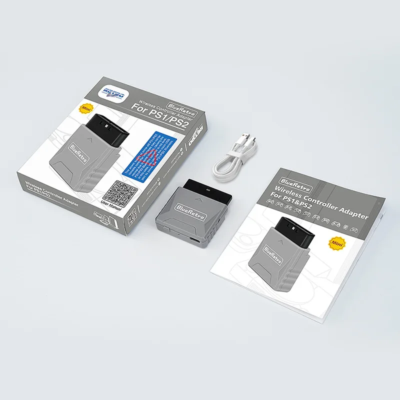 Retro Wireless Game Controller Konverter für PS1 PS2 NGC N64 NES SNES DC SS GEN Spiele Controller PS2 Adapter Konverterkabel Image